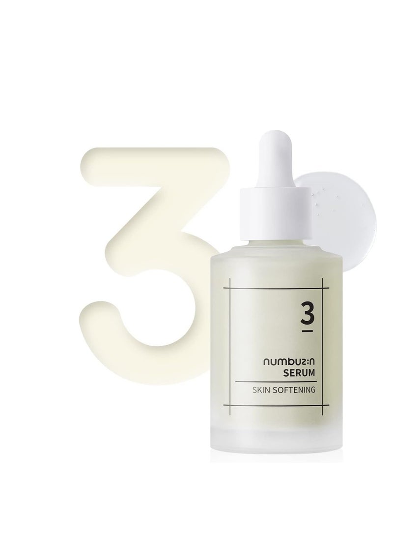 numbuzin numbuzin No.3 Skin Softening Serum | Pore Care, Textured Skin, Bifida, Galactomyces, Niacinamide, Adenosine, Panthenol | Korean Skin Care for Face, 50ml 