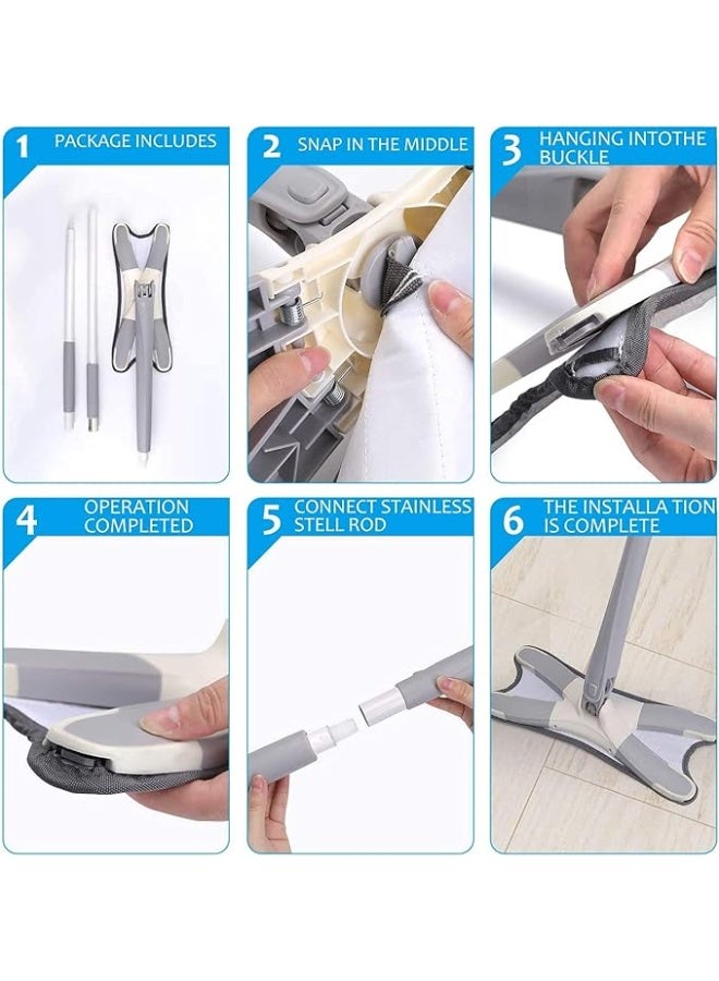 ممسحة تنظيف أرضيات متعددة الاستخدامات بتصميم مبتكر  - Image 1