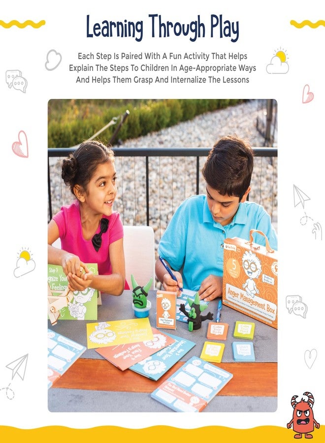 Open The Joy Anger Management Box – Emotional Regulation Kit for Kids with Calming Tools, DIY Crafts, and Stress Relief Activities, Perfect for Social-Emotional Learning and Mindfulness Practice - Image 3
