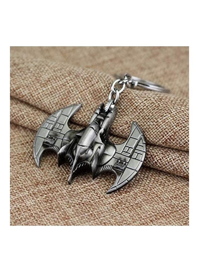 نيبمينينت سلسلة مفاتيح على شكل باتمان أسود/ فضي - Image 5