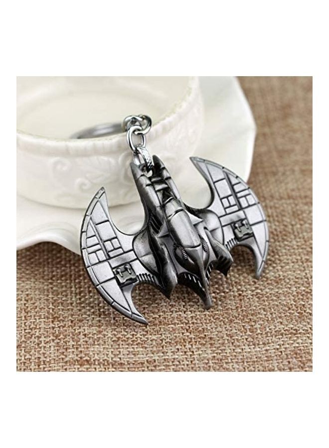 نيبمينينت سلسلة مفاتيح على شكل باتمان أسود/ فضي - Image 3