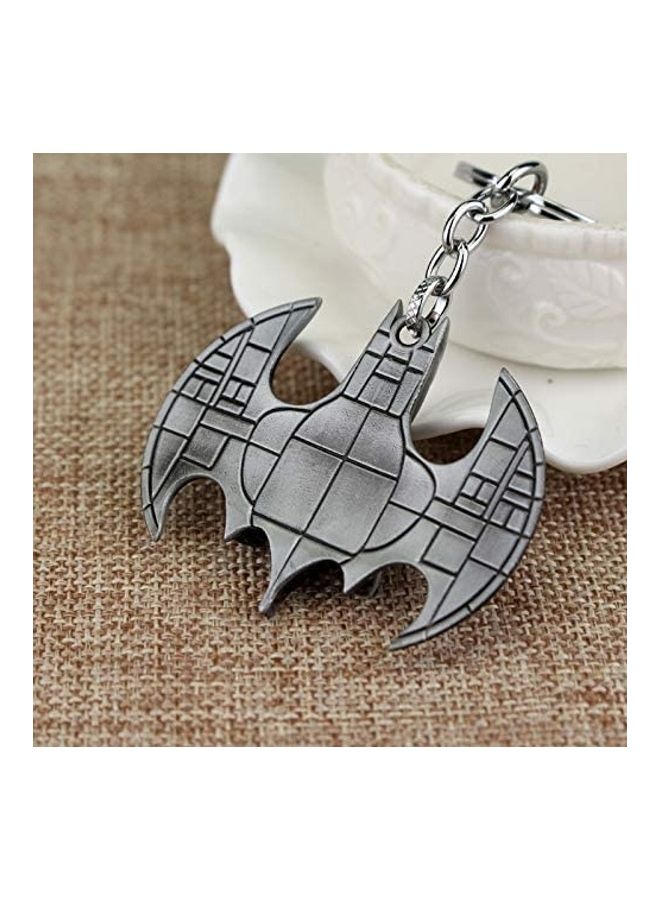 نيبمينينت سلسلة مفاتيح على شكل باتمان أسود/ فضي - Image 4