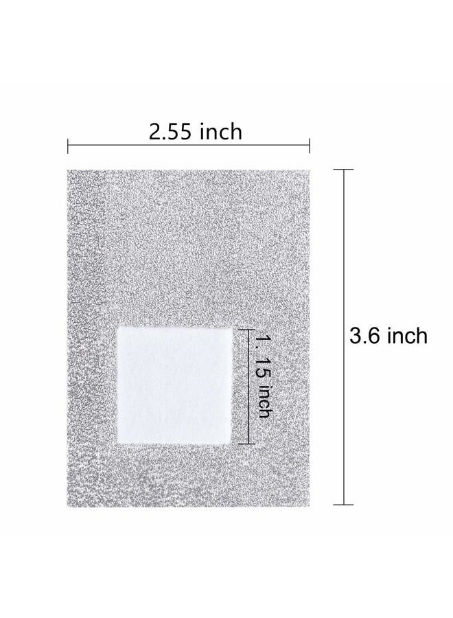 BTYMS 400 Pcs Gel Nail Polish Remover Wraps Nail Foil Wraps Soak Off Cotton Pads Lint Free Finger Nail Wipes - Image 2