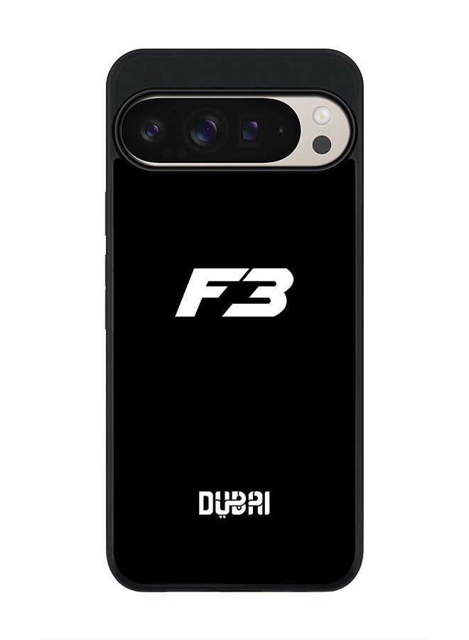 Stylizedd For Google Pixel 9 Pro XL Case,Slim fit Camera Protection, Shockproof Thin Phone cover - Faz3 Dubai Black - Image 1