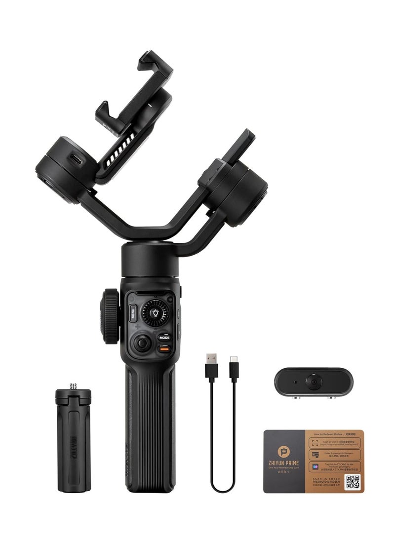 Zhiyun Zhiyun Smooth 5S AI Pro 3-Axis Smartphone Gimbal (Black)  - Image 1