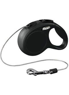 Flexi New Classic X-Small 3 Mt Rope Black 