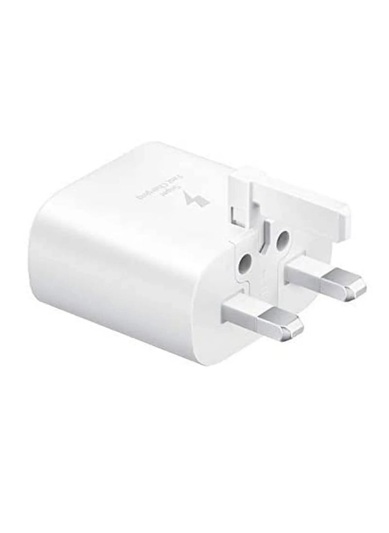 DIGI CORE 25W PD Fast Charge Travel Adapter USB-C For Samsung Huawei Xiaomi And Android Smartphones White  - Image 3