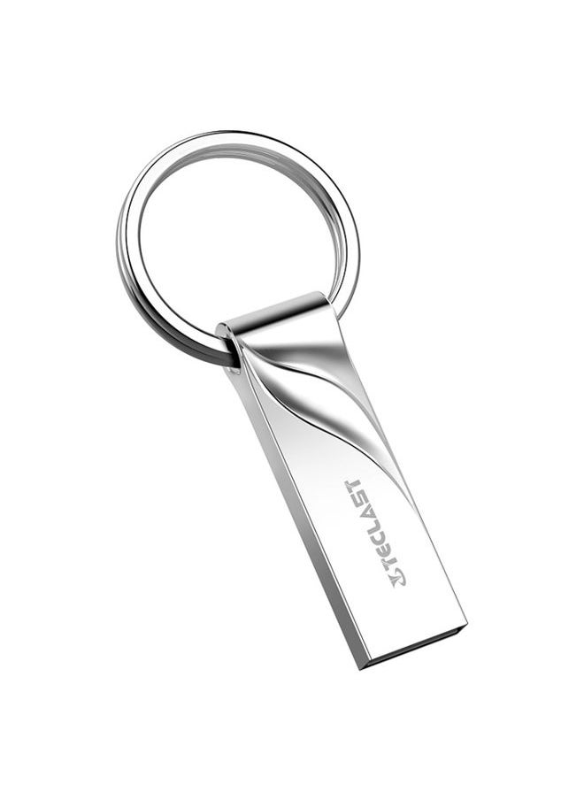 BURAQ TECLAST 32GB USB 2.0 Fashion and Portable Metal USB Flash Drive with Hanging Ring  - Image 2