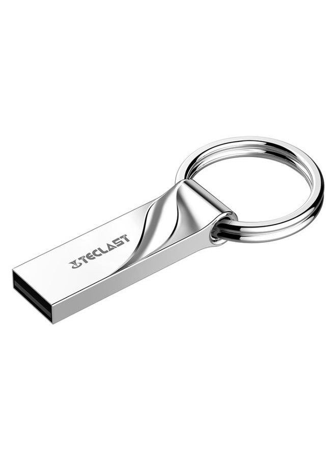 BURAQ TECLAST 32GB USB 2.0 Fashion and Portable Metal USB Flash Drive with Hanging Ring  - Image 1