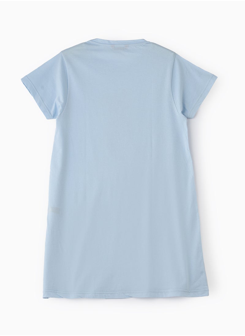 Lacy Dreams LACY DREAMS WOMENS KNITTED SLEEP SHIRT  - Image 2