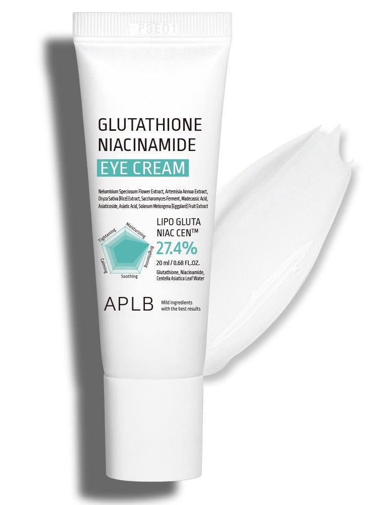 ايه بي ال بي كريم العين الكوري بتركيبة الغلوتاثيون والنياسيناميد لتقليل الهالات السوداء حجم 20 مل - Image 1