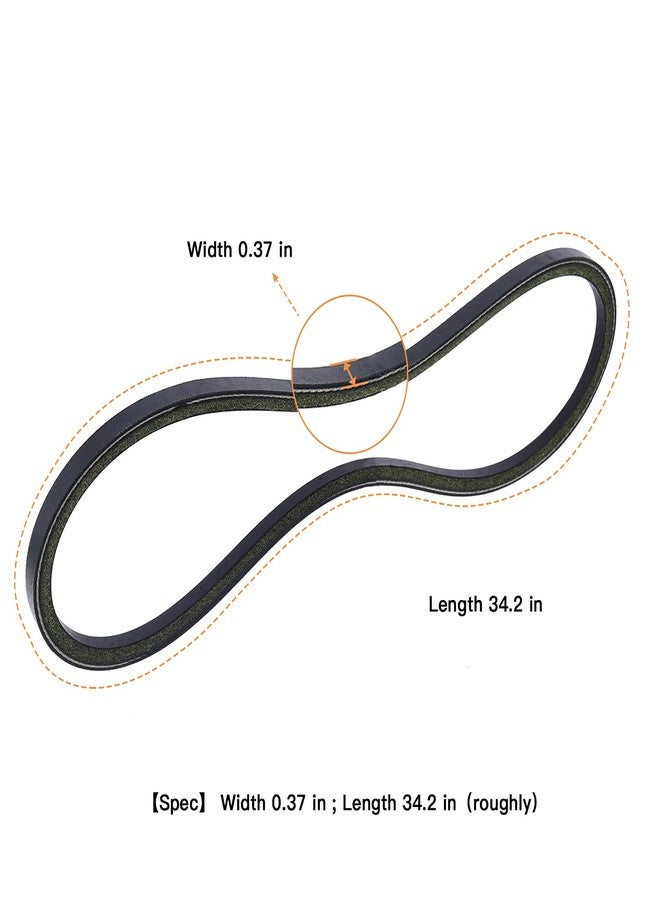 Holdia Starter Generator & Drive Belt Kit for Club Car DS Precedent 101916701 1016203 Golf Cart - Image 2