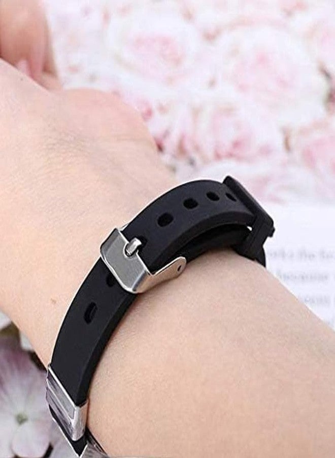 M Men Style Bible Verse Silicone Stainless Steel Bracelet - Adjustable Religious Jewelry Christian Cross Bracelet For Men Women - Image 4