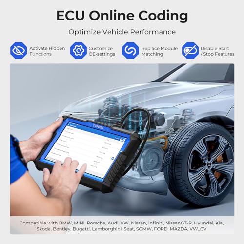 TOPDON Scanner Phoenix XLink, 2 Year Free Update ECU Programming Scan Tool, ECU Coding Diagnostic Tool, Topology Mapping, CAN-FD & DoIP, Full System Bidirectional Scanner, 41+ Maintenance Services - Image 3