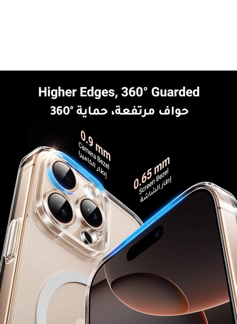 Protection Case Cover With Magsafe for iPhone 16 Pro Max Clear - Image 3