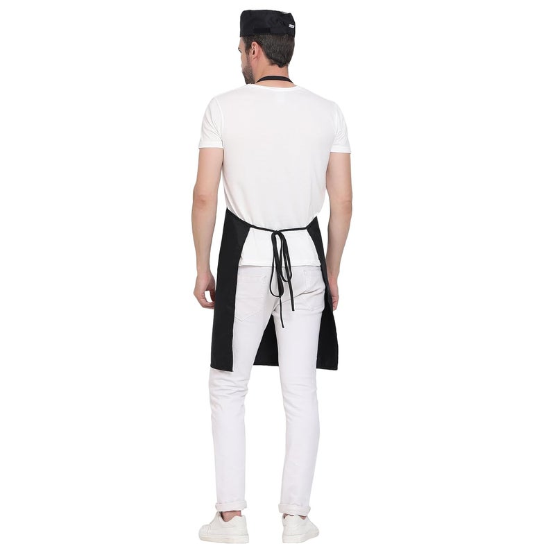 uniformer Apron for Men and Women Durable Stylish for Kitchen Restaurant Cafes Ideal for Chefs Bakers Home Cooks Easy to Clean Unisex Design - Image 3