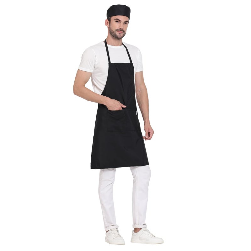 uniformer Apron for Men and Women Durable Stylish for Kitchen Restaurant Cafes Ideal for Chefs Bakers Home Cooks Easy to Clean Unisex Design - Image 5