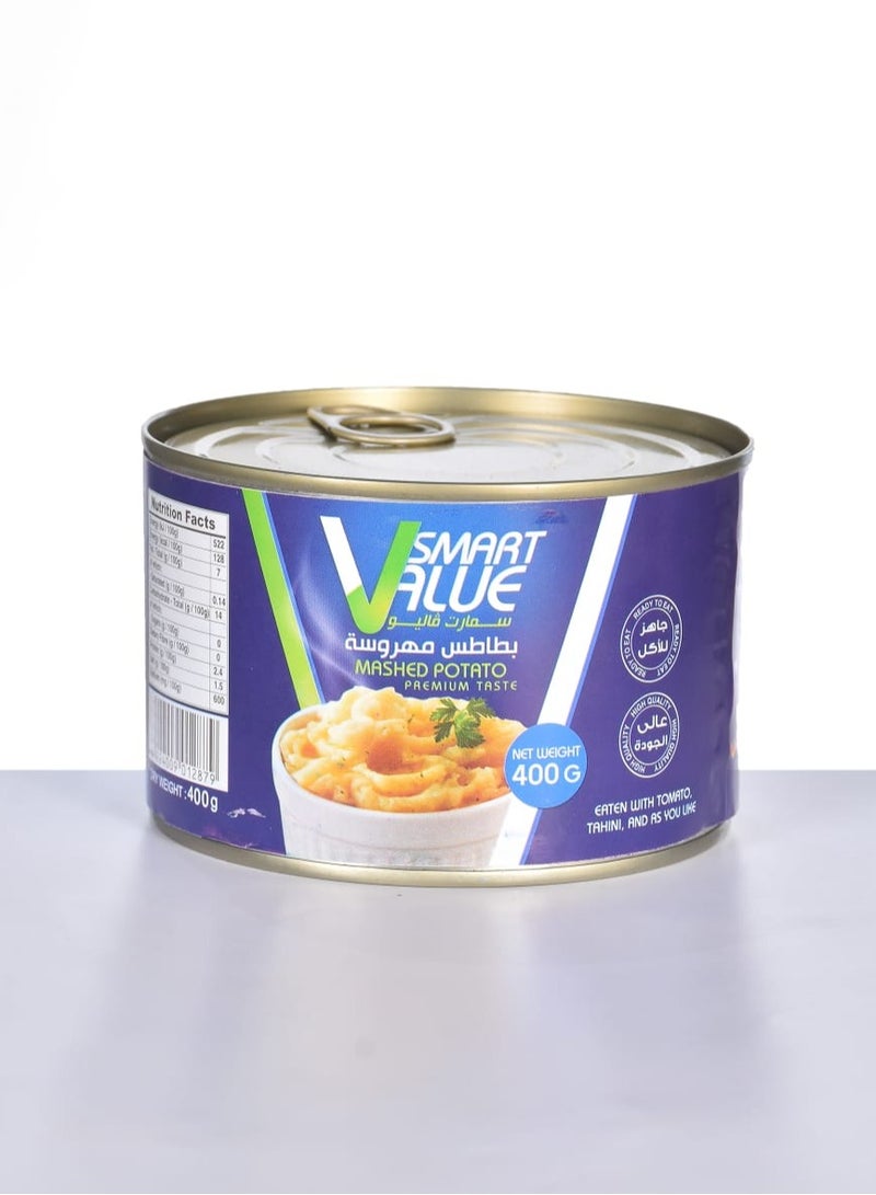 سمارت فاليو بطاطس مهروسة 400 جرام