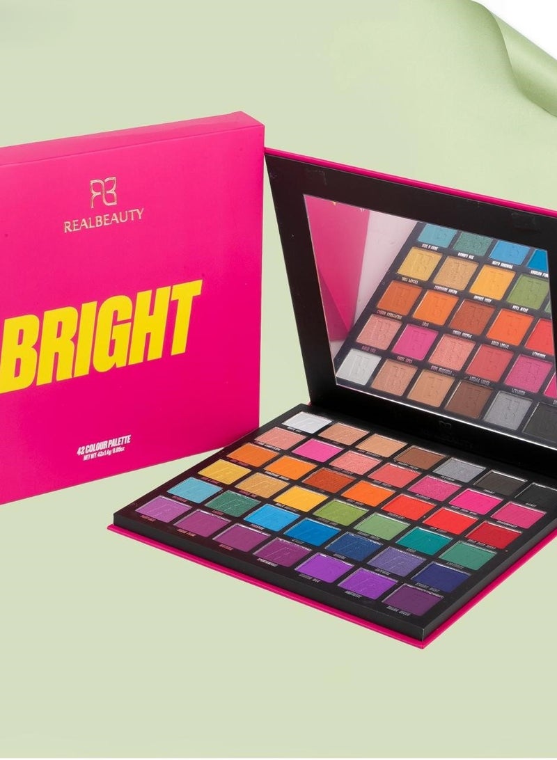 ريل بيوتي ظل إيشادو باليت 42 لون