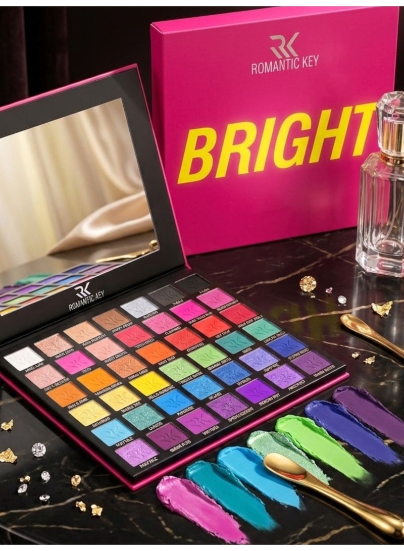 romantic key 42 COLOR  EYESHADOW PALETTE - Image 3