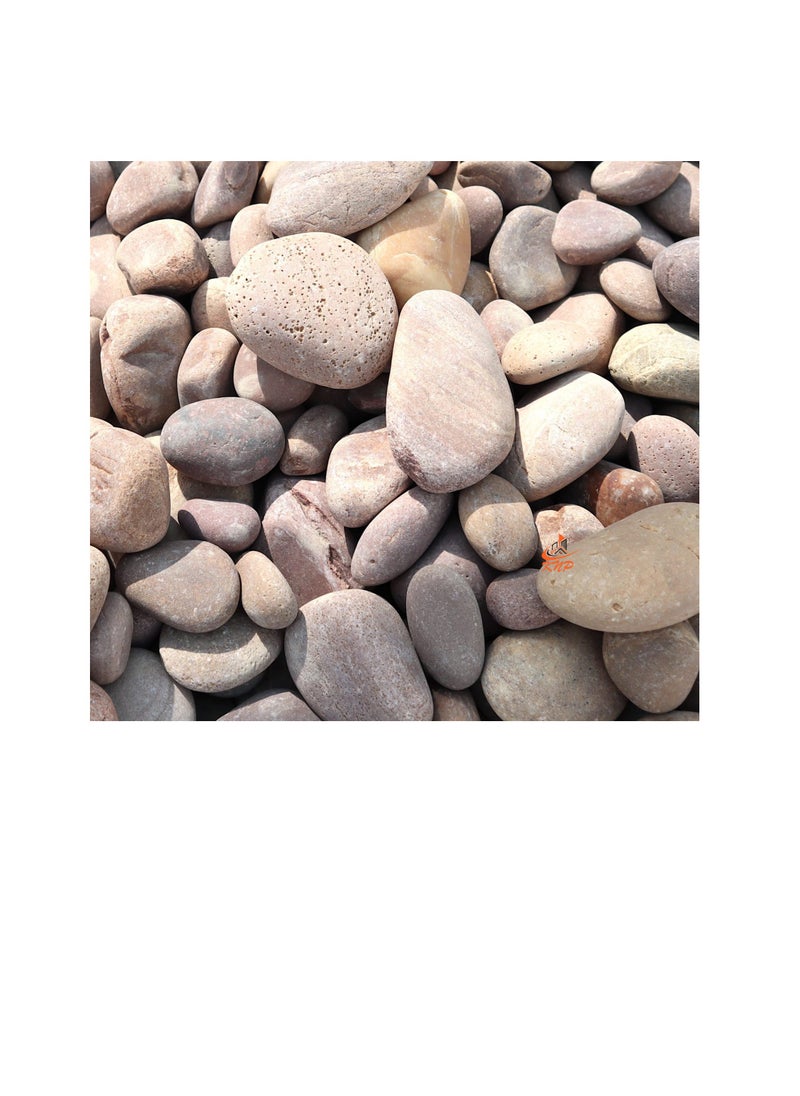KNP Red River stone Natural Garden Material 5-8 cm 10 kg  - Image 2
