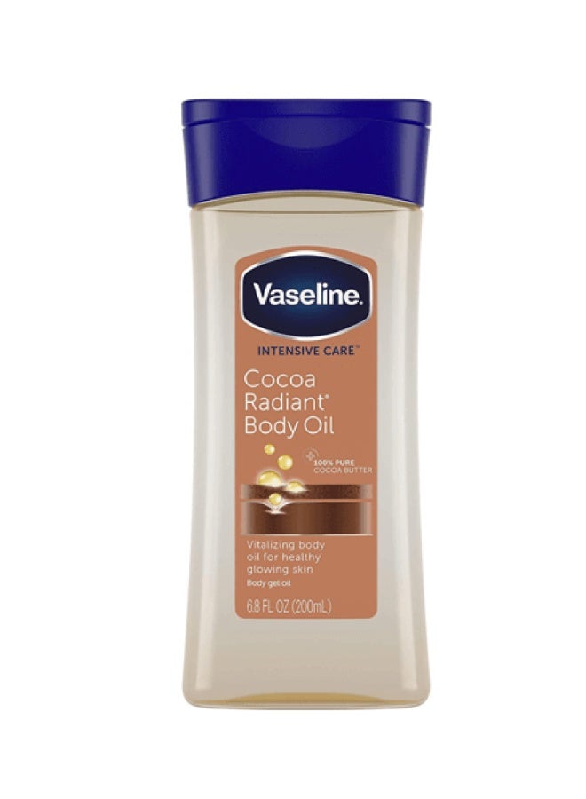 Vaseline Body Oil With Cocoa Butter Intensive Care  200ml - Image 1