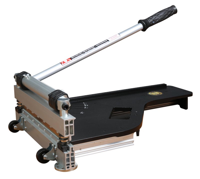 CUTTEREX 13" Laminate Floor Cutter, Vinyl Floor Cutter - Meet Multi-Angle/Length Cutting, A Flooring Tool also Cuts-Engineered Wood Floor, LVP, VCT, SPC, WPC, Long Life HSS Blade Mounted! - Image 1