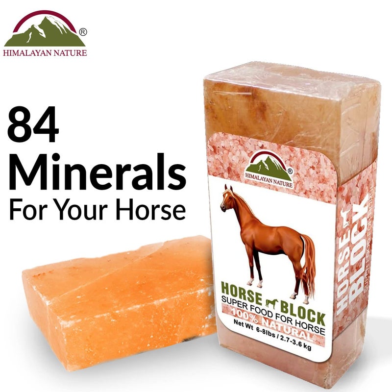 Himalayan Nature Licking Salt for Horse, 100% Pure Himalayan Pink Salt Chunks, 6 LBS, Animal Feed Salt Chunks, Horse Salt Licks, Natural Mineral Salt - Pack of 2 - Image 2