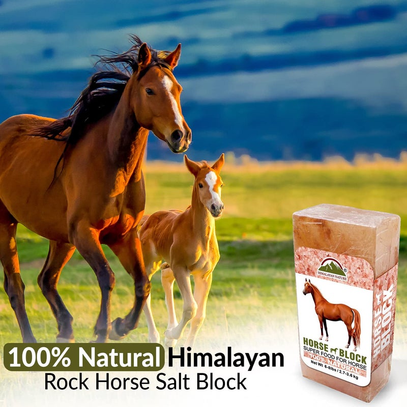 Himalayan Nature Licking Salt for Horse, 100% Pure Himalayan Pink Salt Chunks, 6 LBS, Animal Feed Salt Chunks, Horse Salt Licks, Natural Mineral Salt - Pack of 2 - Image 5
