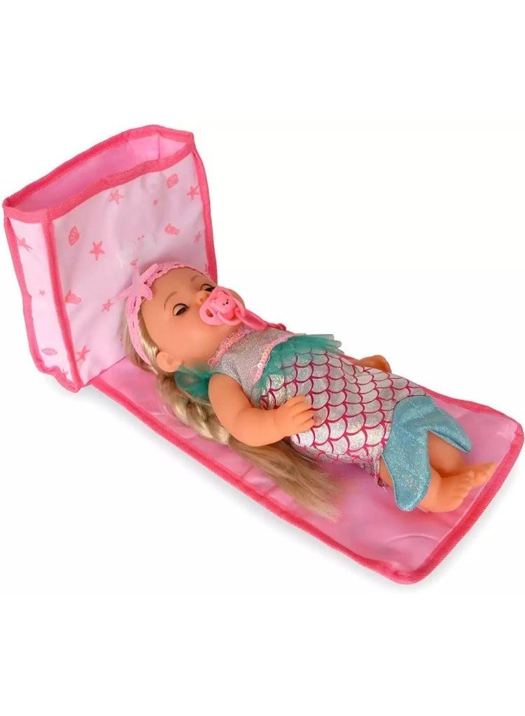 Toy Box Toy Baby Doll With Stroller and a Set of Accessories For Children Over 3 years Old - Image 4
