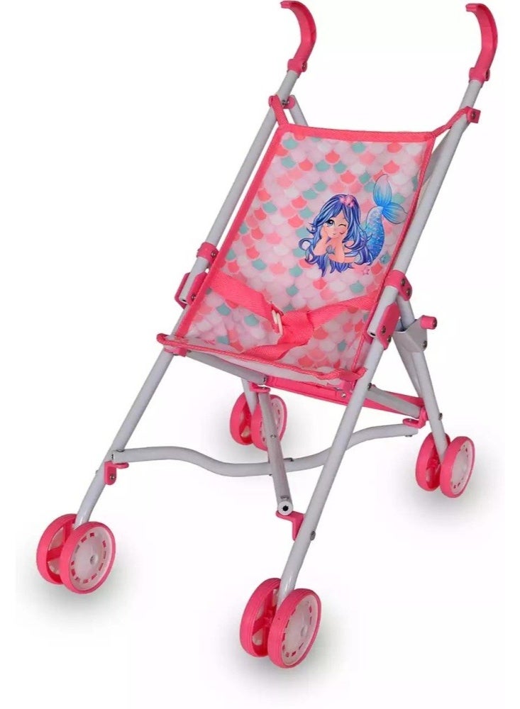 Toy Box Toy Baby Doll With Stroller and a Set of Accessories For Children Over 3 years Old - Image 5