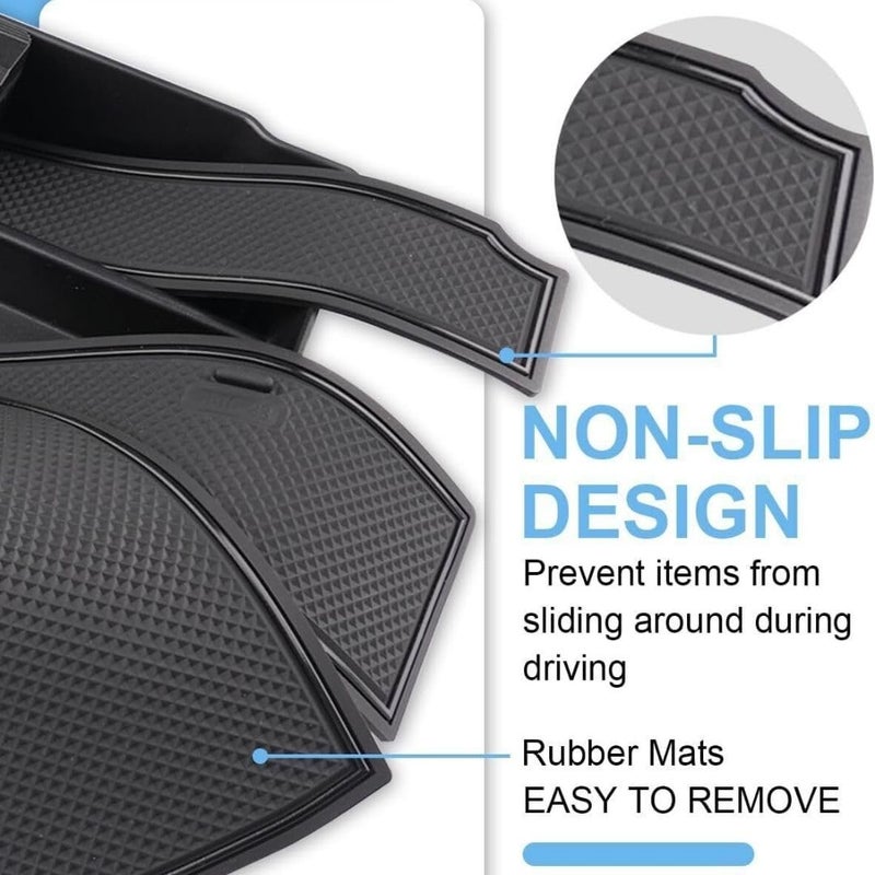 TRX AUTO Center Console Organizer For Honda Accord 2021 2022 2023 | Center Armrest Storage Box Organizer Tray | Honda Accord Accessories | - Image 4