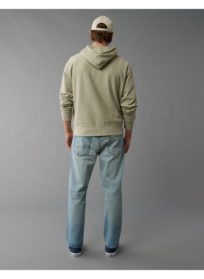 American Eagle AE Heavyweight Fleece Logo Graphic Hoodie  - Image 2
