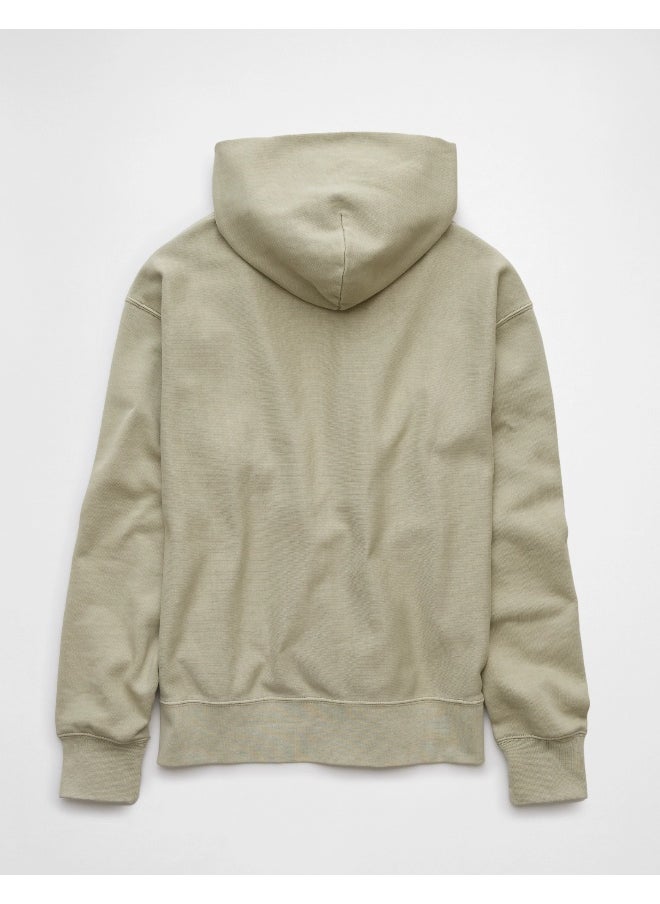 American Eagle AE Heavyweight Fleece Logo Graphic Hoodie  - Image 3