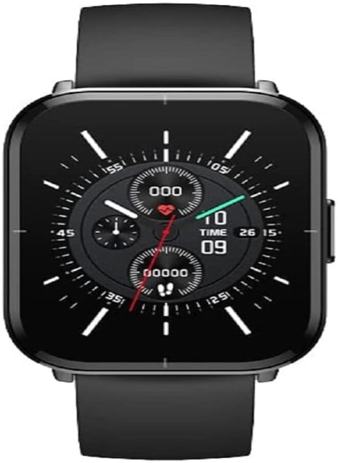 Mibro XPAW002 Color Smart Watch 1.57" HD Color Screen 24/7 Heart Rate & SpO2 Monitoring 15 Sports Mode Sleep Tracking Customized Face Watch | 10-Days Battery Life | 5 ATM Waterproof - Black