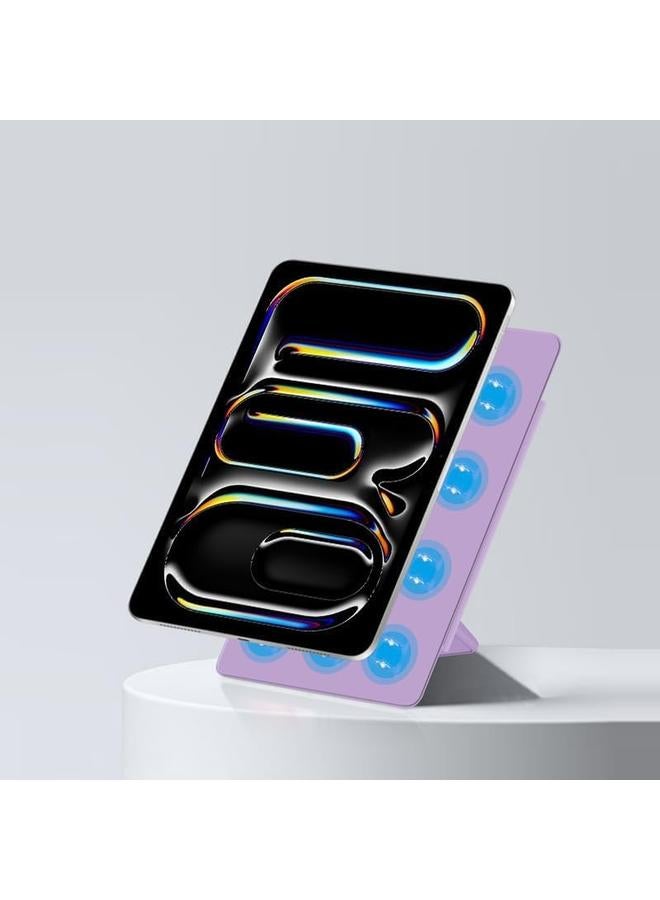 erorex Magnetic Case Compatible With Ipad Pro 13 Inch 2024 M4 7Th Gen Magnetic Smart Tablet Case Multi View Bracket Black - Image 3