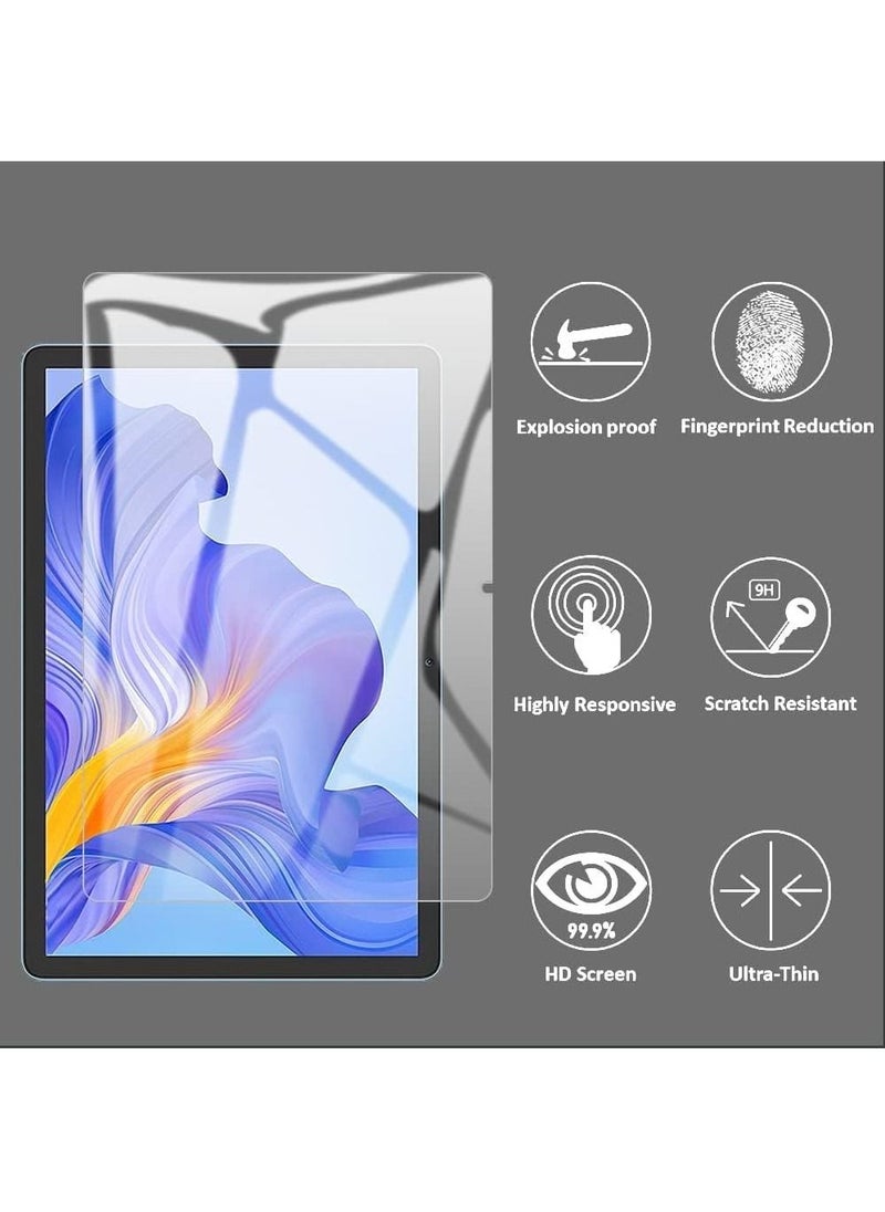 Generic - 2 Pcs Screen Protector for Honor Pad X8 10.1inch Tablet, Tempered Glass Screen Protector, [Scratch Resistant] [9H Hardness], The Fingerprint Unlock Function Is Normal,Tempered Glass Film - Image 1