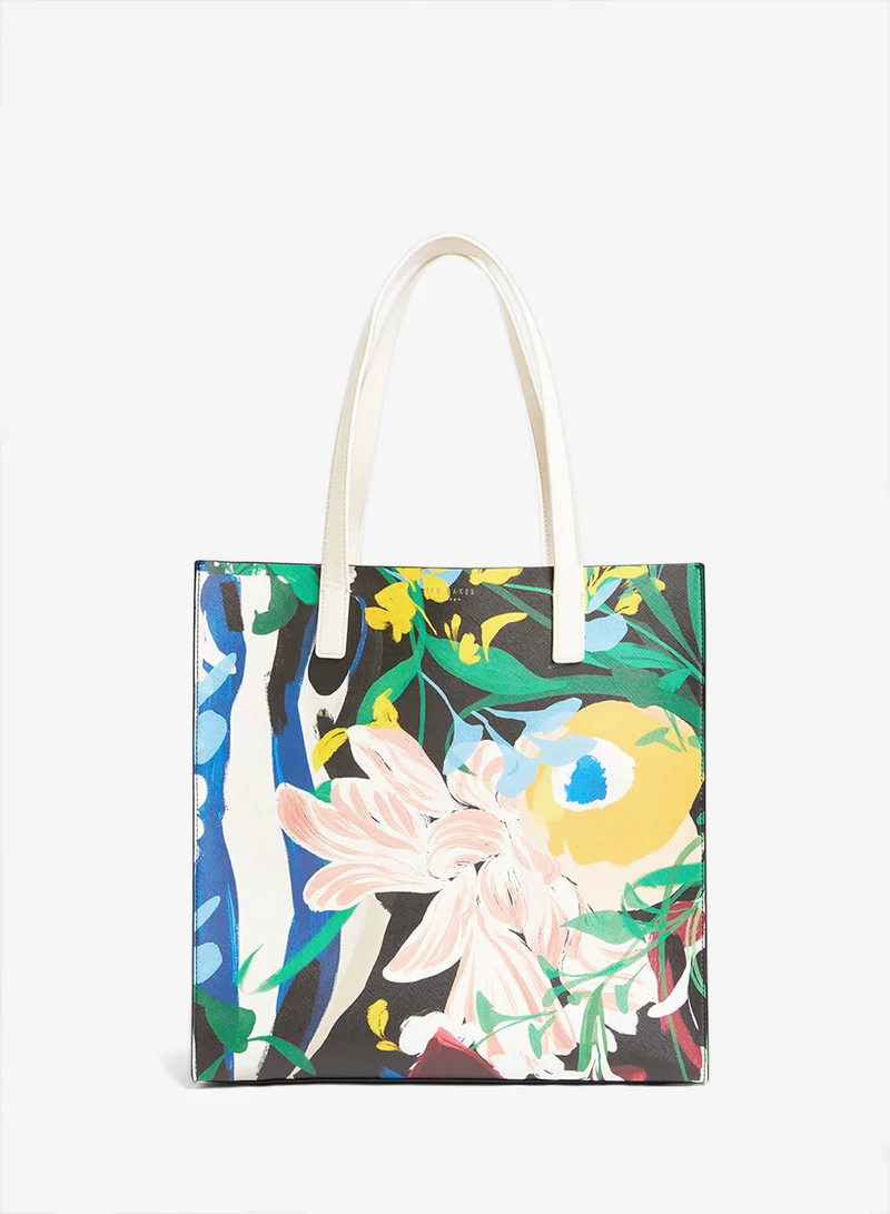 Ted Baker Floral Bouquet Printed Large Icon Tote