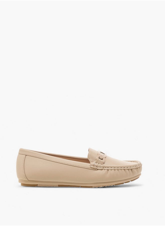 Le Confort Metal Accent Slip-On Loafers  - Image 3