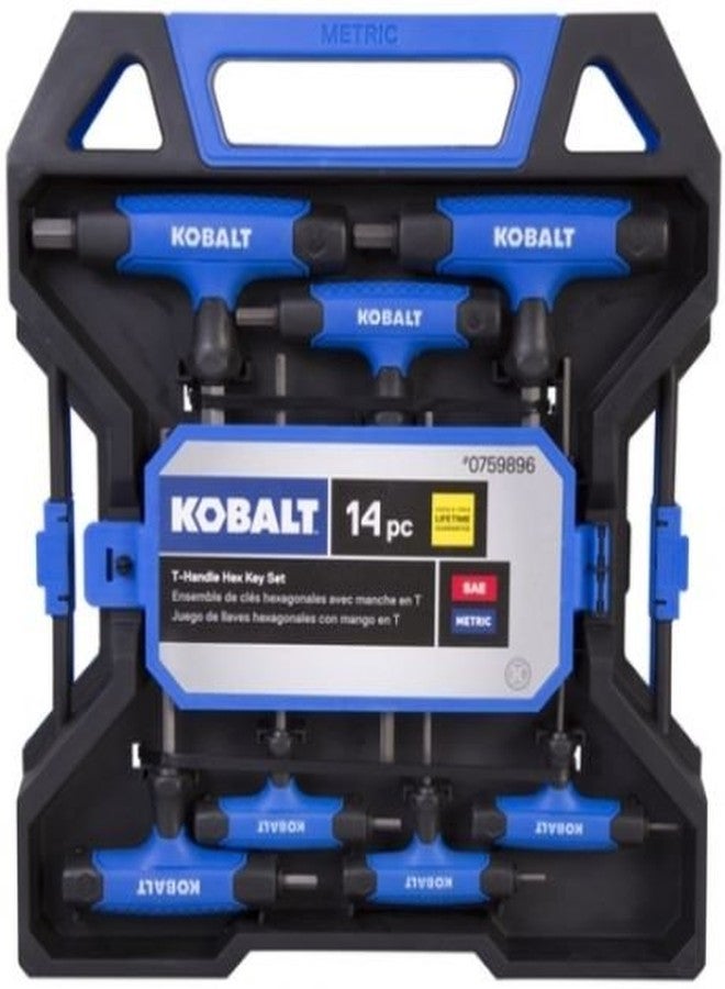 Kobalt 14 Piece T-Handle Hex Key Set - Image 1