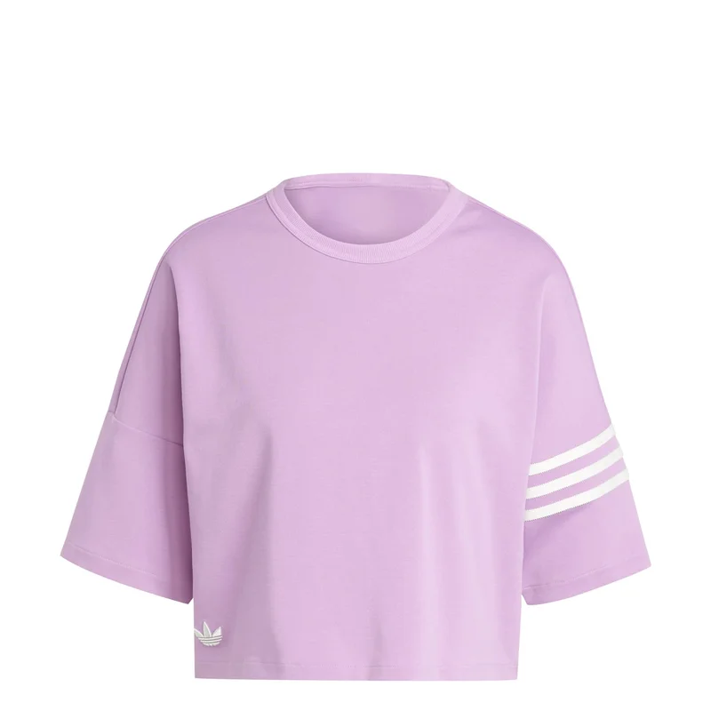 Adidas NEUCL TEE Purple Originals Women T-SHIRTS