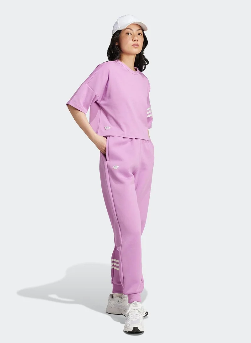 Adidas NEUCL TEE Purple Originals Women T-SHIRTS