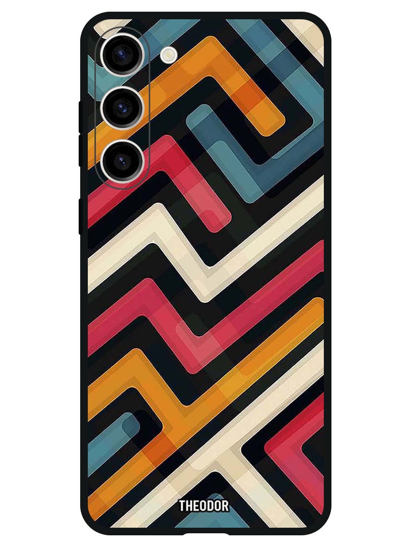 Theodor Protective Case Anti Scratch Shock Proof Bumper Cover For Samsung Galaxy S23 FE Lines 1 - Image 1