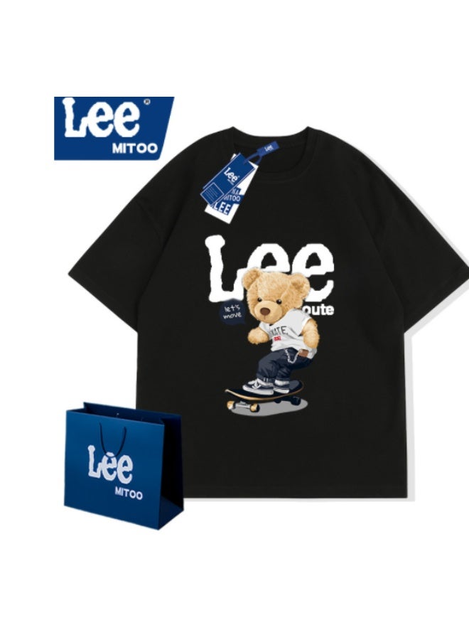 LEE New Casual Breathable Versatile Short Sleeved Shirt