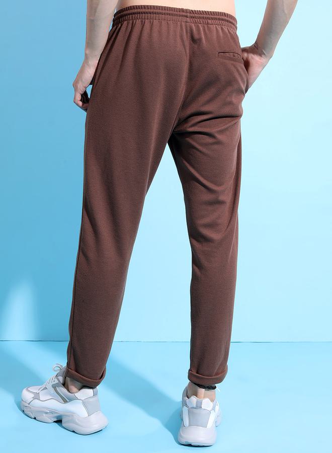Ketch Textured Roll Up Hem Straight Fit Jogger - Image 3