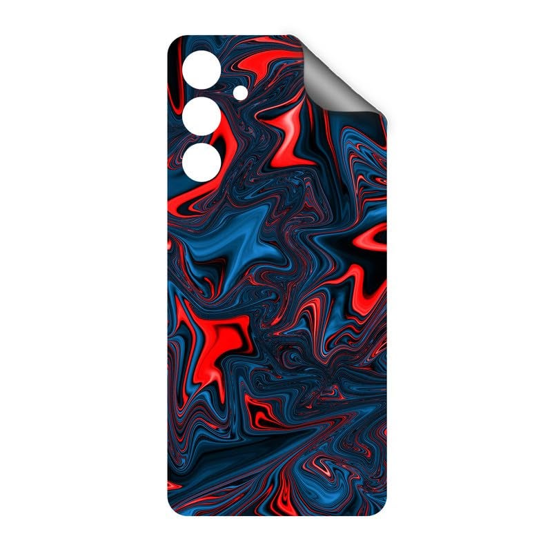 FCS ملصق جلد خلفي مصمم مطبوع من الفينيل لهاتف سامسونج جالاكسي S24 ألترا | يحمي من الغبار، ملائم بدقة، فينيل، تركيب خالي من الفقاعات - (AA-25) - Image 4