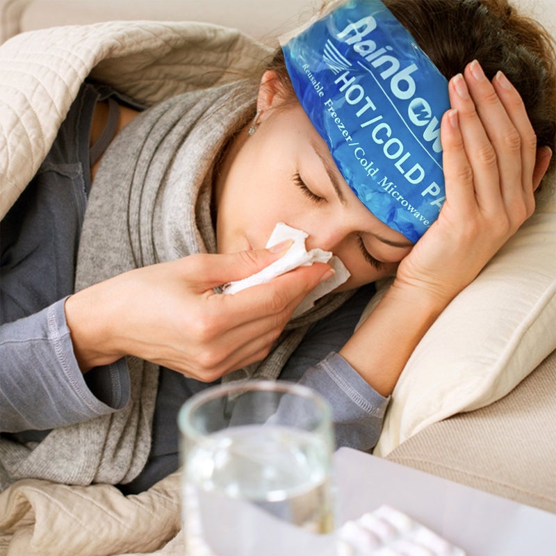 WORLD-BIO Soft Ice Packs Reusable Gel Pack 2, Hot and Cold Gel Ice Packs for Injuries, Headaches, Joint Pain Relief, Comfort Ice Pack Flexible Therapy on Neck, Ankle, Knee, Leg, Shoulder, Elbow, Wrist, Feet - Image 3