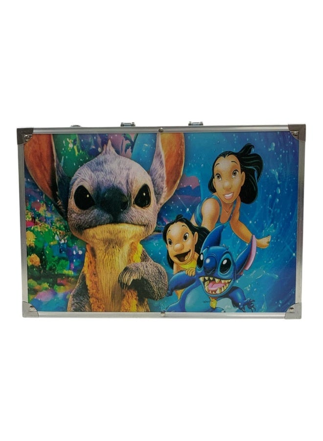 Disney Lilo & Stitch 145-Piece Metal Art Set | 145-Piece Drawing & Coloring Set | 145-Piece Art Kit | 145-Piece Drawing Kit | 145-Piece Coloring Kit | 145-Piece Art Supplies Set | 145-Piece Drawing Supplies | 145-Piece Metal Art Case | 145-Piece Artist Kit | 145-Piece Creative Art Set | 145-Piece Professional Drawing Set | 145-Piece School Art Kit | 145-Piece Kids & Adults Art Set | 145-Piece Portable Art Set | 145-Piece Art & Coloring Case | Complete 145-Piece Art Kit | All-in-One Drawing & Coloring Set | 145-Piece Sketching & Coloring Kit | Portable Metal Art Box | Artist Gift Set 145 Pieces - Image 5