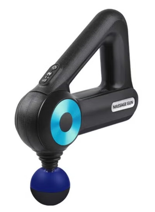 JAJEEK Triangle Deep Tissue Body Massager Gun with 12 Professional Massage Heads – USB Rechargeable High-Power Percussion Therapy Gun for Full Body Relaxation, Muscle Pain Relief, Neck, Back, Shoulder & Workout Recovery – Quiet & Portable Massage Tool for Men & Women - Image 1