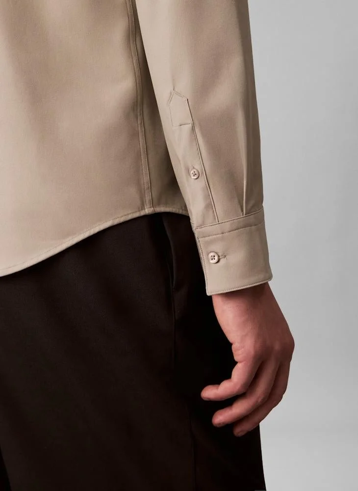 CALVIN KLEIN  Casual Long Sleeve Slim Fit Shirt for Men | Best Price UAE